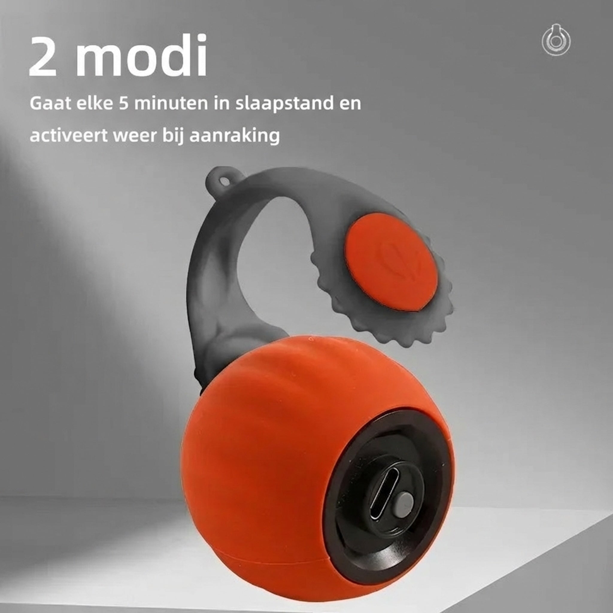 Slimme Interactieve Kattenbal - Automatisch Rollend Speeltje met Veren