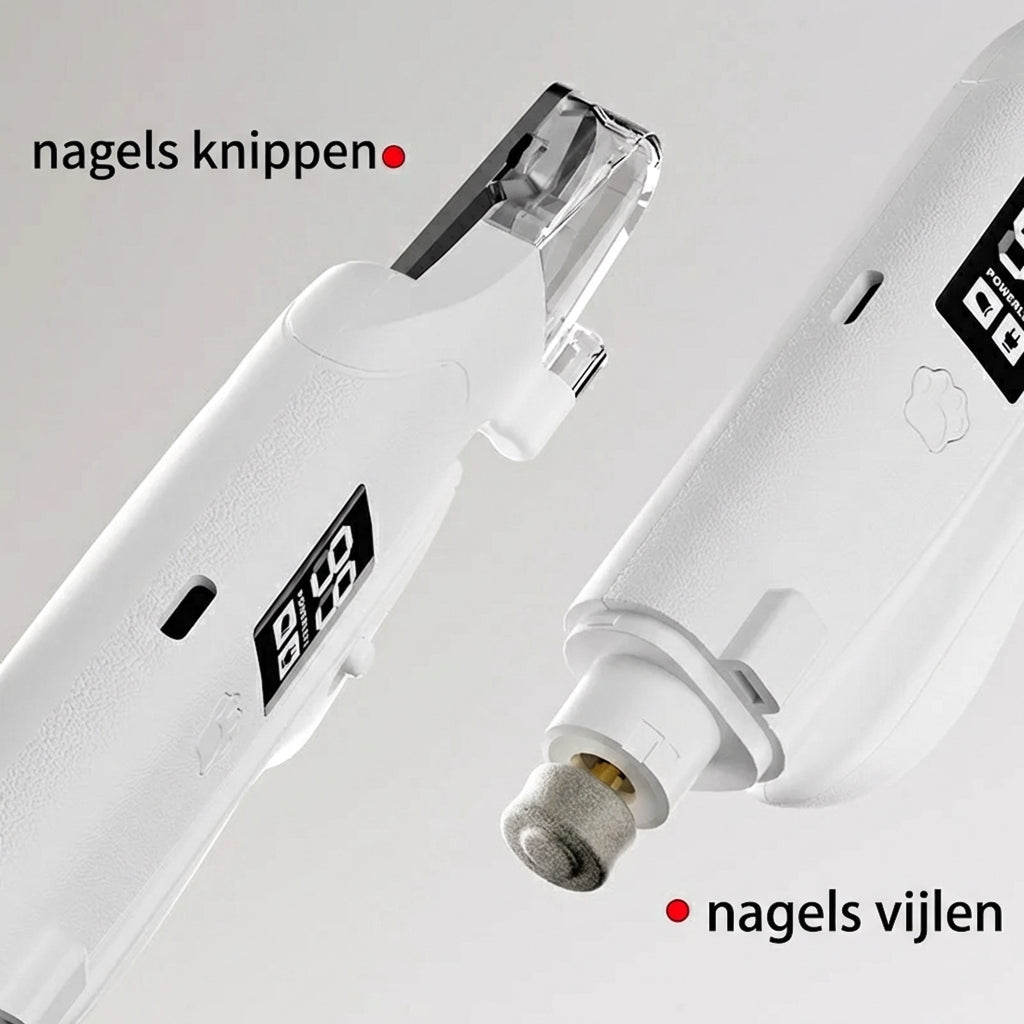 Nagelknipper en Slijper - 2 in 1 Elektrisch
