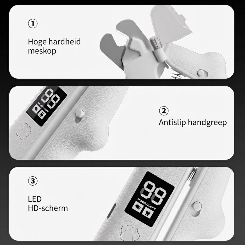 Nagelknipper en Slijper - 2 in 1 Elektrisch