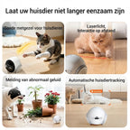 Aiook S1 Slimme Huisdier Robotcamera - 2K HD met Laser & AI-Tracking